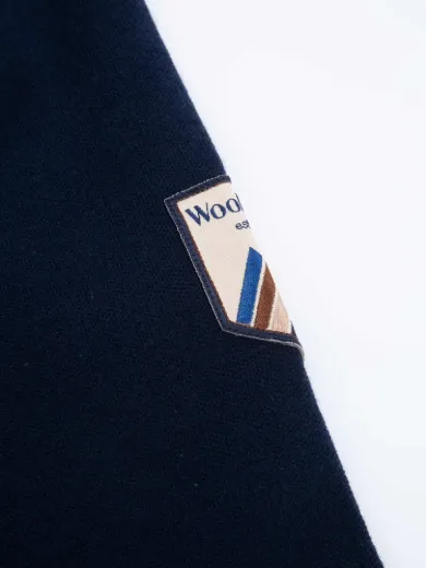 Bilde av WoolLand Tydal knitted sweater 1-2 zip man Dark Blue